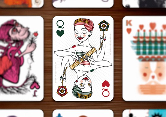 Illustrations: Queen of Hearts